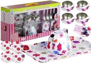 Opakowanie Zestaw do herbaty metalowy 18el