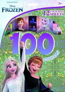 Opakowanie Zestaw do kolorowania i wyklejania Frozen