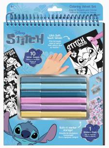 Opakowanie Zestaw do kolorowania Stitch 6 flamastrów 10 kartek ST00140