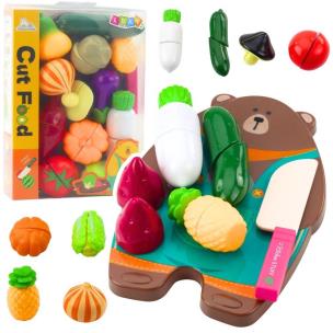 Zestaw do krojenia warzywa z akcesoriami. Wydawca: Leantoys. Multiszop.pl Opakowanie Zestaw do krojenia warzywa z akcesoriami