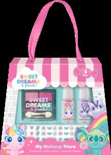 Zestaw do makijażu Sweet Dreams z naklejkami 4 el. KL11659. Wydawca: Kids Euroswan. Multiszop.pl Opakowanie Zestaw do makijażu Sweet Dreams z naklejkami 4 el. KL11659