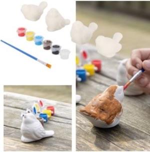 Opakowanie Zestaw do malowania ptaszków DIY