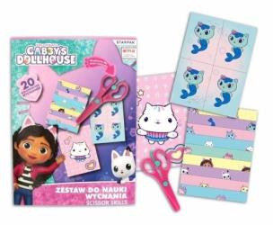 Opakowanie Zestaw do nauki wycinania A4 z nożyczkami Gabby