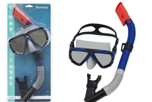 Zestaw do nurkowania czarny. Wydawca: Bestway. Multiszop.pl Opakowanie Zestaw do nurkowania czarny