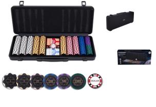 Opakowanie Zestaw do pokera 500 Exclusive nominały