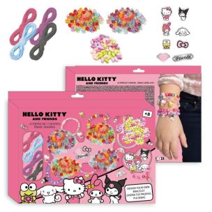 Zestaw do robienia bransoletek Hello Kitty. Wydawca: Artesania Cerda. Multiszop.pl Opakowanie Zestaw do robienia bransoletek Hello Kitty