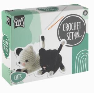 Opakowanie Zestaw do szydełkowania Koty