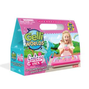 Opakowanie Zestaw do tworzenia gelli z figurkami i tacą Gelli Worlds Fantasy Pack 3+, Zimpli Kids