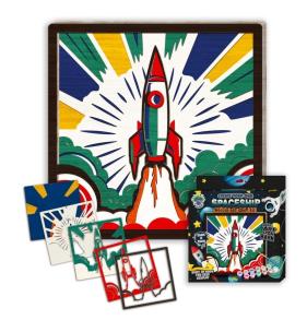 Opakowanie Zestaw do tworzenia obrazów z drewna - Statek