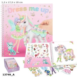 Opakowanie Zestaw Dress Me Up Jednorożec Ylvi z naklejkami 13749A