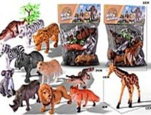 Opakowanie Zestaw dzikich zwierząt 6szt