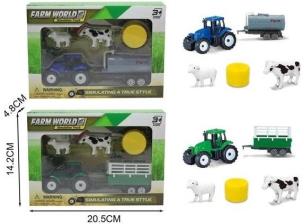 Opakowanie Zestaw farma traktor z akcesoriami MIX