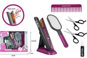 Zestaw fryzjer na baterie. Wydawca: Merkpol. Multiszop.pl Opakowanie Zestaw fryzjer na baterie