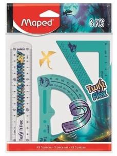 Zdjęcie produktu Zestaw geometryczny Dragon Flex 3el MAPED
