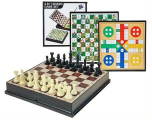 Opakowanie Zestaw gier 4w1