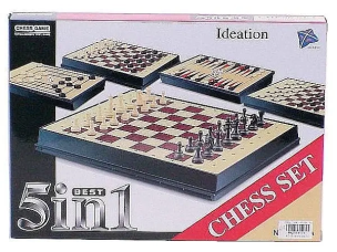 Opakowanie Zestaw gier 5w1 30,5x22x4cm