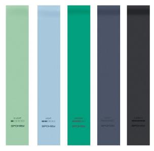 Zestaw gum oporowych 5szt. Wydawca: Spokey. Multiszop.pl Opakowanie Zestaw gum oporowych 5szt