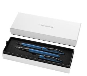 Zestaw Jazz Noble Aqua pióro wieczne + długopis. Wydawca: Pelikan. Multiszop.pl Opakowanie Zestaw Jazz Noble Aqua pióro wieczne + długopis