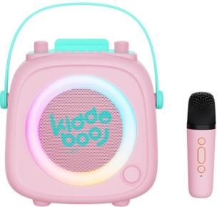 Opakowanie Zestaw karaoke, głośnik KidsVoice, różowy