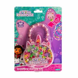 Opakowanie Zestaw koralików Gabby's Dollhouse Jednorożec 250 szt. + 2m gumki