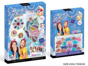 Opakowanie Zestaw koralików Motylek ponad 500szt