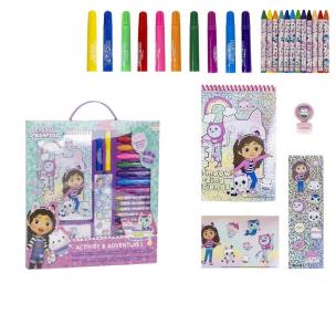 Zestaw kreatywny Koci Domek Gabi 26el. Wydawca: Artesania Cerda. Multiszop.pl Opakowanie Zestaw kreatywny Koci Domek Gabi 26el