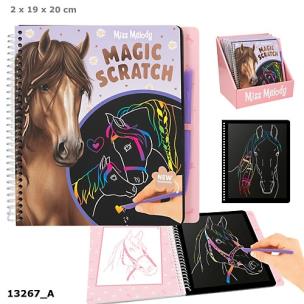 Opakowanie Zestaw kreatywny Magic Scratch Miss Melody 13267A