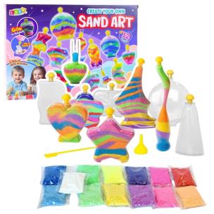 Zestaw kreatywny magiczny piasek. Wydawca: Leantoys. Multiszop.pl Opakowanie Zestaw kreatywny magiczny piasek