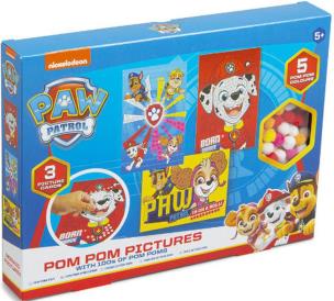 Zestaw kreatywny pomponikowe obrazki Psi Patrol picture. Wydawca: BRANDED.ŚLIWIŃSKI. Multiszop.pl Opakowanie Zestaw kreatywny pomponikowe obrazki Psi Patrol picture