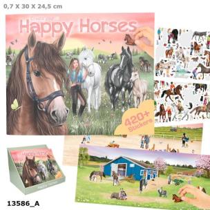 Opakowanie Zestaw kreatywny z naklejkami Happy Horses 13586A