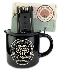 Opakowanie Zestaw Kubek + Inbusy dla rowerzysty