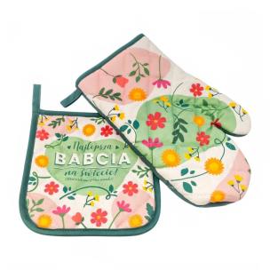 Opakowanie Zestaw kuchenny dla Babci z łapką i rękawicą