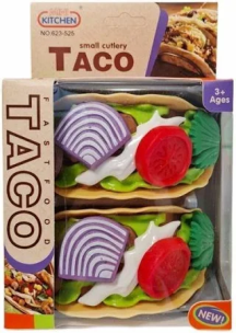Opakowanie Zestaw kuchenny produkty spożywcze taco