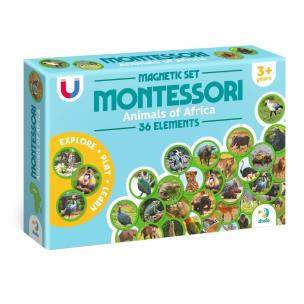 Opakowanie Zestaw magnesów Zwierzęta na kontynentach: Afryka