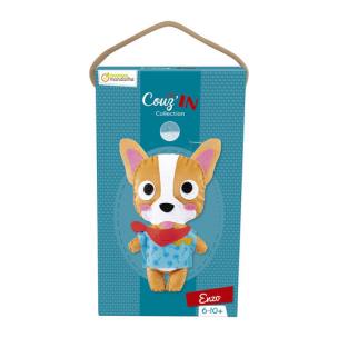 Opakowanie Zestaw Maskotka Do Szycia Buldog Enzo Clairefontaine