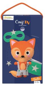 Opakowanie Zestaw Maskotka do szycia Lisek Sacha Clairefontaine