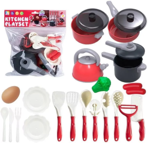 Zestaw naczyń 23 elementy. Wydawca: Trifox. Multiszop.pl Opakowanie Zestaw naczyń 23 elementy