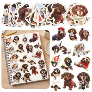 Opakowanie Zestaw naklejek z pieskami 50szt.