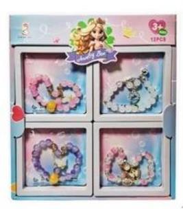 Opakowanie Zestaw piękności biżuteria