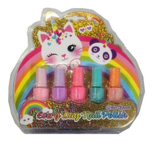 Opakowanie Zestaw piękności lakiery do paznokci