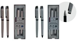 Opakowanie Zestaw pióro wieczne + długopis w etui Academy mix