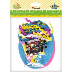 Opakowanie Zestaw pisanka filcowa do złożenia 103x140mm 6szt