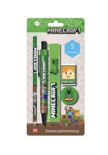 Opakowanie Zestaw piśmienniczy Minecraft blister 5 elementów
