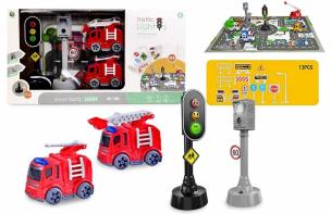 Opakowanie Zestaw pojazdów miejskich z matą