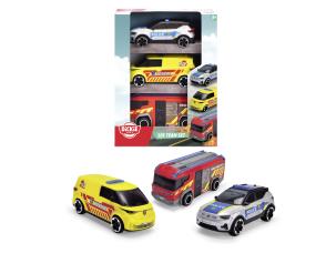 Opakowanie Zestaw pojazdów ratunkowych Dickie SOS 3-pak 15,5cm