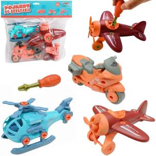 Opakowanie Zestaw pojazdów rozkręcanych 3szt