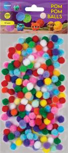 Opakowanie zestaw pomponów 200 szt. średnica 10 mm różne kolory 81172 centrum (10)