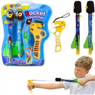 Zestaw proca z rakietami pianka EVA. Wydawca: Leantoys. Multiszop.pl Opakowanie Zestaw proca z rakietami pianka EVA