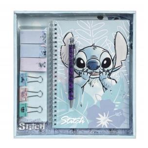 Zestaw przyborów szkolnych 8el Lilo i Stitch. Wydawca: Cass Film. Multiszop.pl Opakowanie Zestaw przyborów szkolnych 8el Lilo i Stitch
