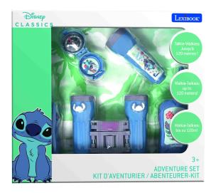 Zestaw przygodowy Stitch Lexibook RPTW12D. Wydawca: Lexibook. Multiszop.pl Opakowanie Zestaw przygodowy Stitch Lexibook RPTW12D